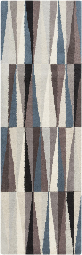 Surya Oasis OAS-1094 Light Gray Area Rug 2'6'' x 8' Runner