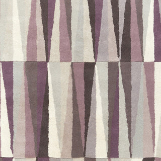 Surya Oasis OAS-1098 Eggplant Hand Tufted Area Rug Sample Swatch