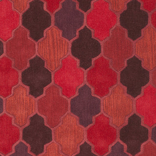 Surya Oasis OAS-1101 Burgundy Hand Tufted Area Rug Sample Swatch