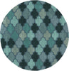 Surya Oasis OAS-1102 Teal Area Rug 6' Round