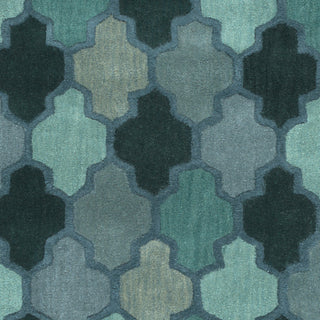 Surya Oasis OAS-1102 Teal Area Rug Sample Swatch