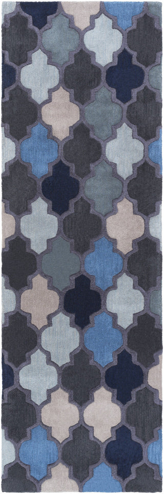 Surya Oasis OAS-1103 Cobalt Area Rug 2'6'' x 8' Runner