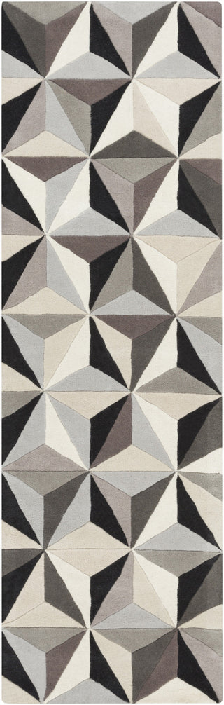 Surya Oasis OAS-1104 Light Gray Area Rug 2'6'' x 8' Runner