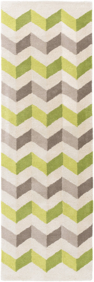 Surya Oasis OAS-1108 Olive Area Rug 2'6'' x 8' Runner