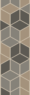 Oasis OAS-1126 Gray Area Rug by Surya 2'6'' X 8' Runner