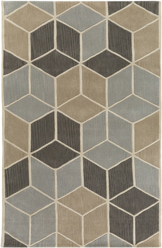 Oasis OAS-1126 Gray Area Rug by Surya 5' X 8'