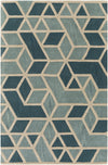 Oasis OAS-1130 Green Area Rug by Surya 5' X 8'