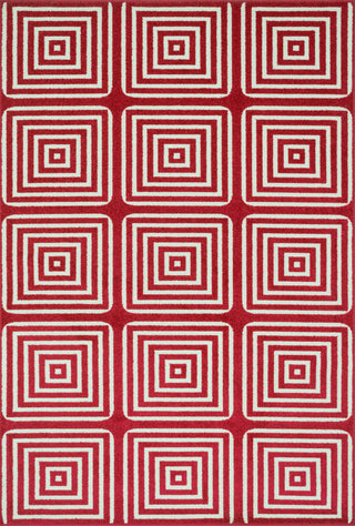 Loloi Oasis OS-01 Red/Ivory Area Rug