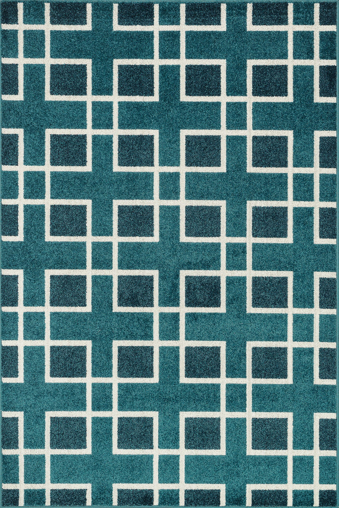 Loloi Oasis OS-05 Peacock / Ivory Area Rug main image