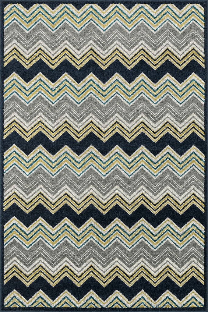 Loloi Oasis OS-06 Navy / Multi Area Rug main image