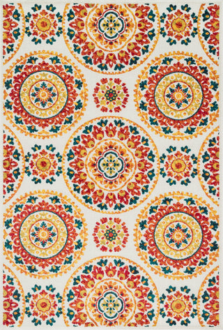 Loloi Oasis OS-11 Red / Multi Area Rug main image