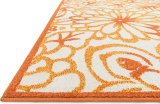 Loloi Oasis OS-13 Orange / Multi Area Rug Corner Shot