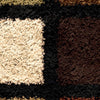 Orian Rugs Oasis Shag Color Grid Multi Area Rug Swatch