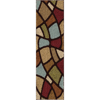 Orian Rugs Oasis Shag Oval Day Multi Area Rug Runner