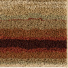 Orian Rugs Oasis Shag Rural Road Red Area Rug Close Up