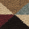 Orian Rugs Oasis Shag Perez Multi Area Rug Swatch