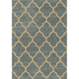 Orian Rugs Oasis Shag Pasture Blue Area Rug main image