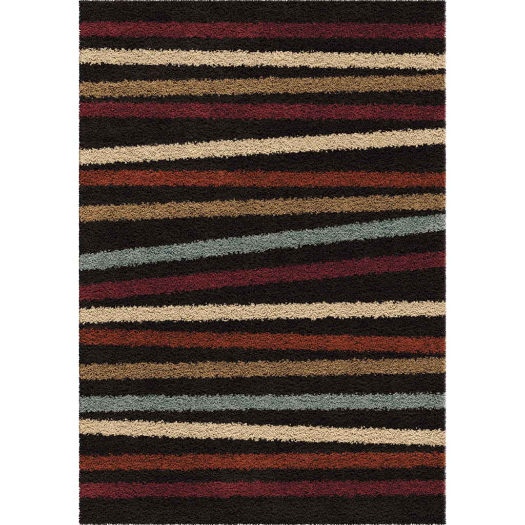 Orian Rugs Oasis Shag Ribbon Show Multi Area Rug main image