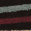 Orian Rugs Oasis Shag Ribbon Show Multi Area Rug Swatch
