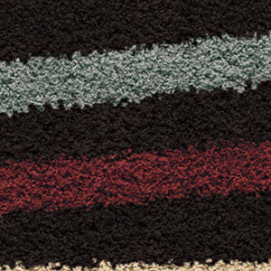 Orian Rugs Oasis Shag Ribbon Show Multi Area Rug Swatch