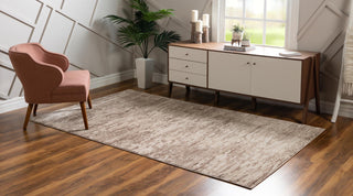 Unique Loom Oasis T-OSIS1 Brown Area Rug Rectangle Lifestyle Image