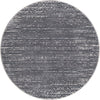 Unique Loom Oasis T-OSIS2 Gray Area Rug Round Top-down Image