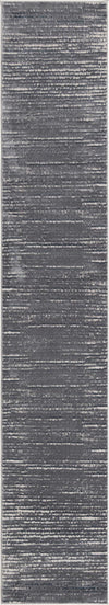 Unique Loom Oasis T-OSIS2 Gray Area Rug Runner Top-down Image