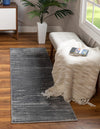 Unique Loom Oasis T-OSIS2 Gray Area Rug Runner Lifestyle Image