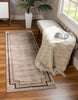 Unique Loom Oasis T-OSIS5 Brown Area Rug Runner Lifestyle Image