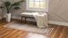 Unique Loom Oasis T-OSIS5 Brown Area Rug Runner Lifestyle Image