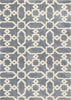 KAS Oasis 1654 Slate Blue Manor Machine Woven Area Rug