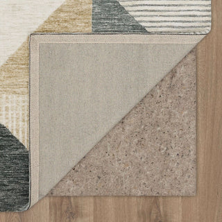 Karastan Bowen Oblique Tan Area Rug by Drew and Jonathan Back Image