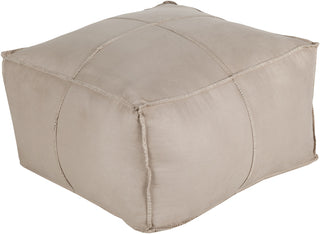 Surya Obsidian OBPF-003 Neutral Pouf main image