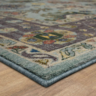 Karastan Pandora Obsession Blue Area Rug Corner 