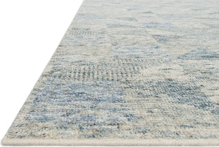 Loloi Odyssey OD-06 Lt Blue Area Rug Round Image Feature