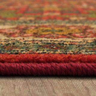 Karastan Kaleidoscope Olgethorpe Red Area Rug Detail Image