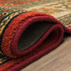Karastan Kaleidoscope Olgethorpe Red Area Rug Lifestyle Image Feature