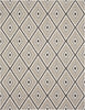 Karastan Drew and Jonathan Outdoor Oldenburg Charcoal Area Rug Main Image