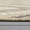 Karastan Drew and Jonathan Outdoor Oldenburg White Alyssum Area Rug Detail Image