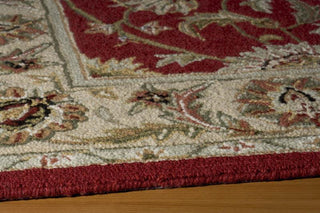 Momeni Old World OW-11 Burgundy Area Rug Corner Shot