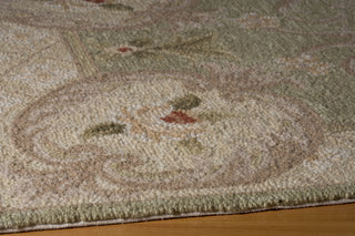 Momeni Old World OW-21 Green Area Rug Closeup