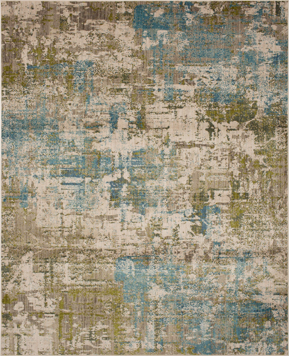 Karastan Elements Olivine Lagoon Area Rug – Incredible Rugs and Decor