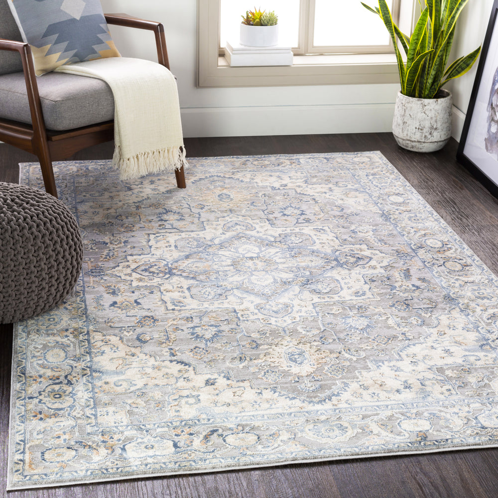 Surya Colmar OLM-2300 Area Rug Room Scene Feature