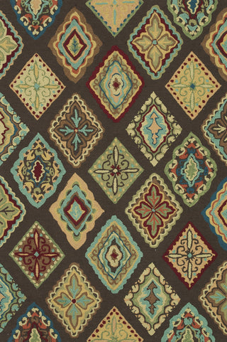 Loloi Olivia HOL02 Brown / Multi Area Rug main image