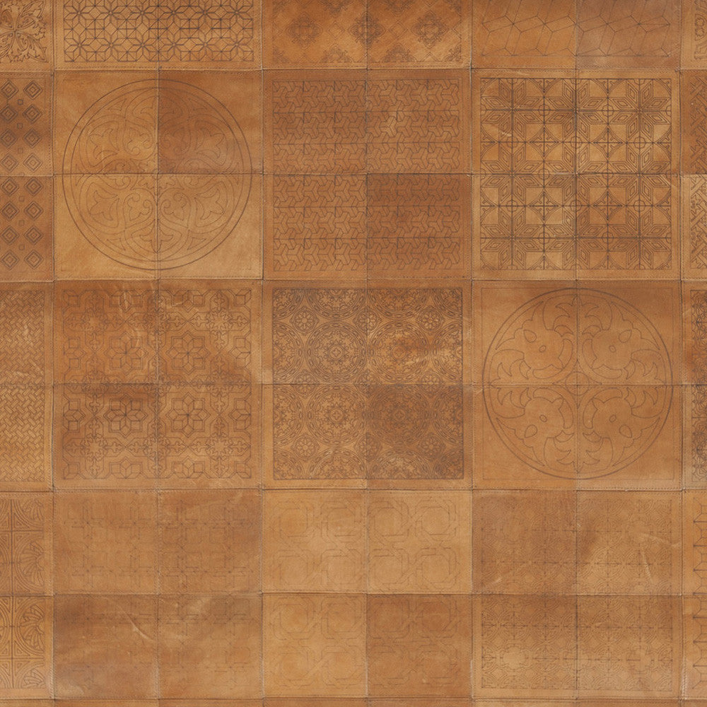 Surya Olympus OLY-9002 Tan Animal Hide Area Rug by Papilio Sample Swatch