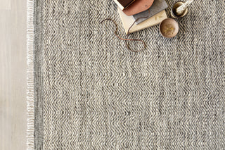 Loloi Omen OME-01 Grey Area Rug Close Up