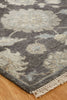 Ancient Boundaries Omni OMN-42 Vintage Pewter Area Rug Corner Image