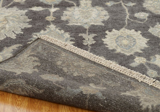 Ancient Boundaries Omni OMN-42 Vintage Pewter Area Rug Closeup Image