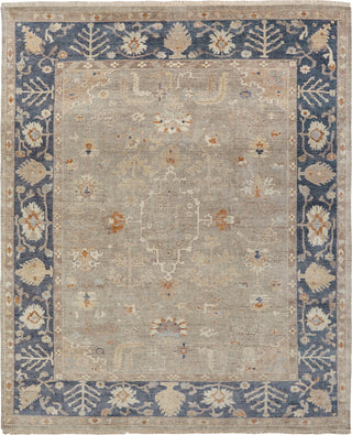 Ancient Boundaries Omni OMN-46 Grey / Navy Area Rug Main Image