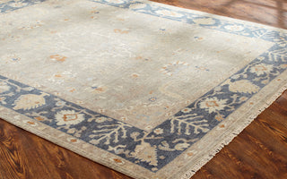 Ancient Boundaries Omni OMN-46 Grey / Navy Area Rug Closeup Image